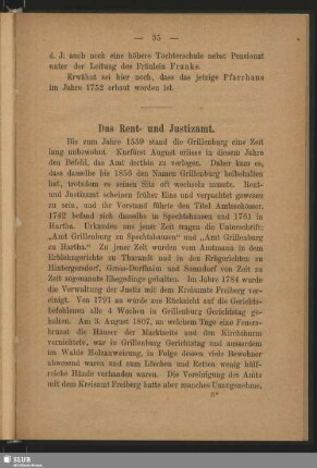 Das Rent- und Justizamt