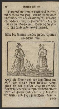 Wie die Amme wieder zu der schönen Magelona kam.