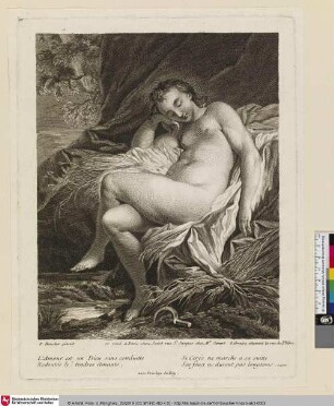 L'Amour est un Dieu sans conduitte [Ceres schlafend]