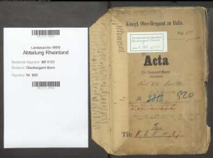 Fricke, Karl Otto geb. 29.01.1867; Bergreferendar
