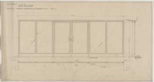 Grund, Peter; Groß - Umstadt; Volksschule und Turnhalle - Stahltüren Turnhalle (Detail)