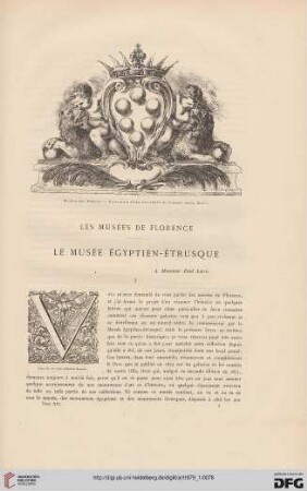 5: Les musées de Florence : le Musée égyptien-étrusque