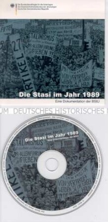 Dokumentation zur Wende und zur Auflösung der Stasi 1989/1990 zum 15. Jahrestag der Erstürmung der Stasi-Zentrale in der Normannenstraße am 15. Januar 1990
