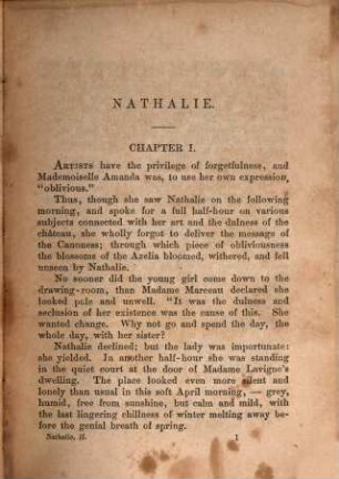 Nathalie : a tale ; in two volumes, 2