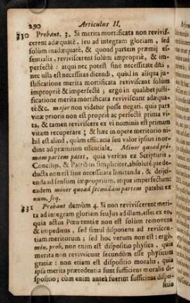 290-292, Probant demum 4. Si non reviviscerent merita ad ...
