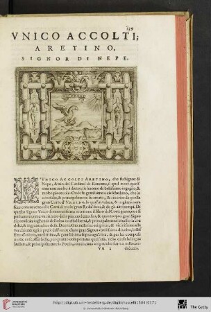 Vnico Accolti; Aretino, Signor di Nepe