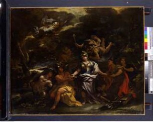 Minerva als Schutzgöttin der Künste und Wissenschaften