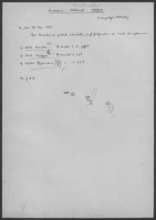 Altbach: Pfarrbericht 1948/1949