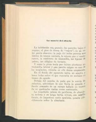La muerte del abuelo