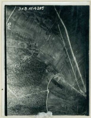 Foto des Geländes östlich von Haudiomont (Luftbild)