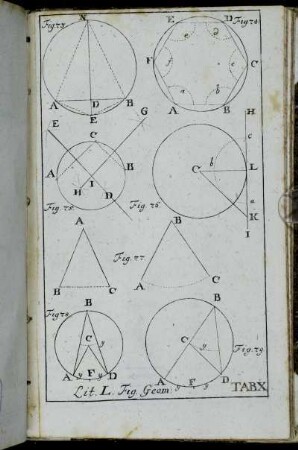 Fig. Geom. Tab. X.