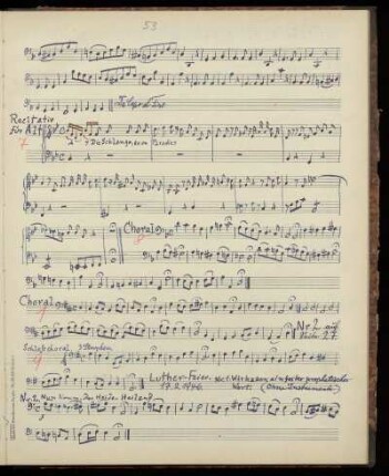Musik zur Luther-Feier