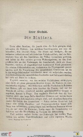 Die Blattern
