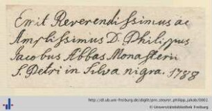 [Provenienz]: Steyrer, Philipp Jakob