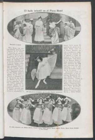 El baile infantil en el Plaza Hotel