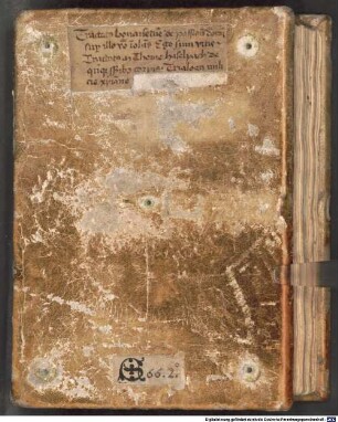 Bonaventura super verbo Johannis "Ego sum vitis vera" - BSB Clm 18648