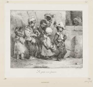 La petite armée française, Blatt 5 der Folge "Sammlung von Skizzen für kleine Kinder"