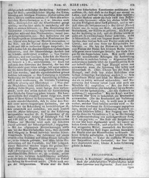Krug, W. T.: Allgemeines Handwörterbuch der philosophischen Wissenschaften, nebst ihrer Literatur und Geschichte. Bd. 3. Leipzig: Brockhaus 1828