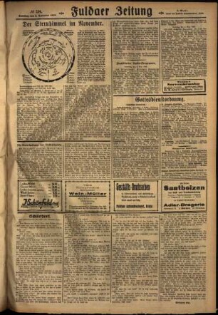 Zweite Ausgabe vom Samstag, den 03. November 1928.