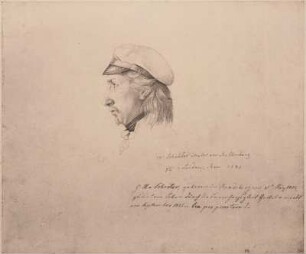 Bildnis des Malers Gottlieb Heinrich von Schroeter