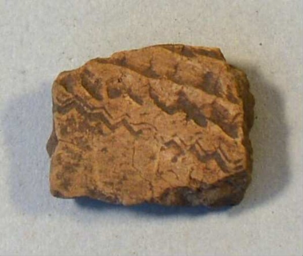 Fragment eines Gefäßes