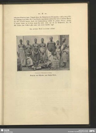 Frauen und Kinder von Porto Novo