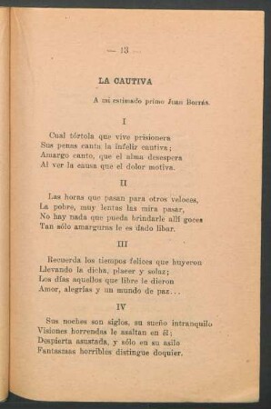 La cautiva