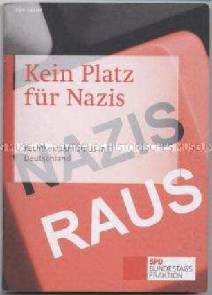Positionspapier der SPD-Bundestagsfraktion gegen Rechtsextremismus