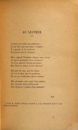 Alfred de Musset : [Hrsg. v.] G. Robertet