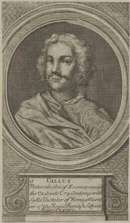 Bildnis von Gillus, König von Schottland