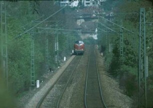 Gäubahn Stuttgart Nord Lok 221 124 DC S-ZH