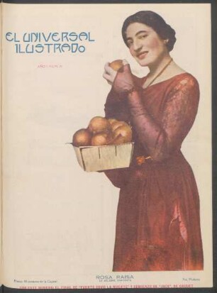 [Fotografía de] Rosa Raisa : La célebre cantante