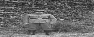 Zerrbild eines Wehrmachtsangehörigen