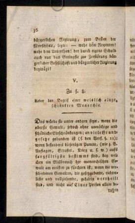 36-43, V. Zu § 8