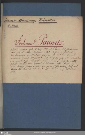Nr.130-133. Pauwels, Ferdinand