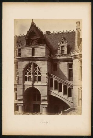 Schloss Pierrefonds: Innenhof