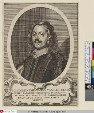 Ioannes Theodorus Caspars, Seren.