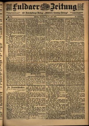 Ausgabe vom Dienstag, den 30. Juli 1901.