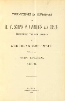Vierde kwartaal 1898