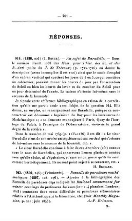 Réponses.