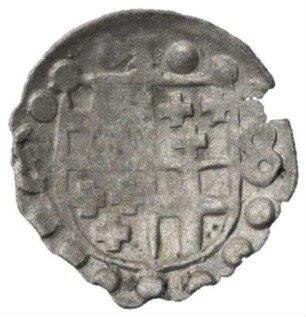 Münze, Pfennig (einseitig), Pfennig (Schüsselpfennig), 1588