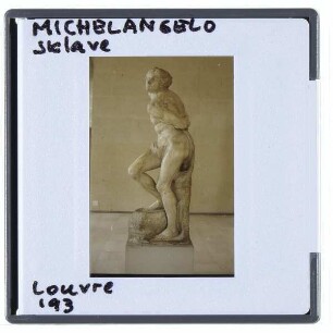 Michelangelo, Rebellischer Sklave (Paris Louvre)
