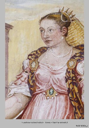 Villa Porto Colleoni; Salone del camino : Massinissa und Sophonisbe