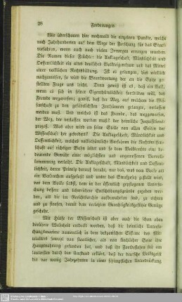 Forderungen der constitutionellen Staatsverfassung