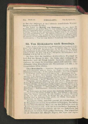 50. Von Djokjakarta nach Soerabaja.