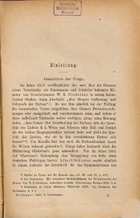 Die geschichtliche Entwickelung des Farbensinnes : eine psychologische Studie zur Entwickelungsgeschichte des Menschen
