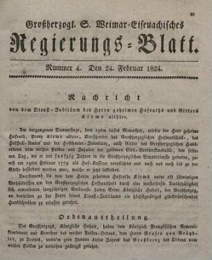 Nr. 4 : 24. Februar 1824