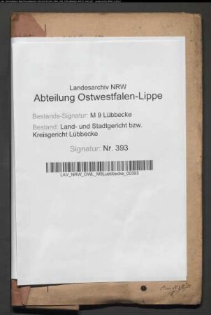 Erblasser: Ellerkamp, Casper Heinrich: