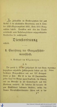 Dienstordnung