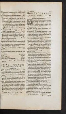 Nomenclatura Iurisperitorum ...